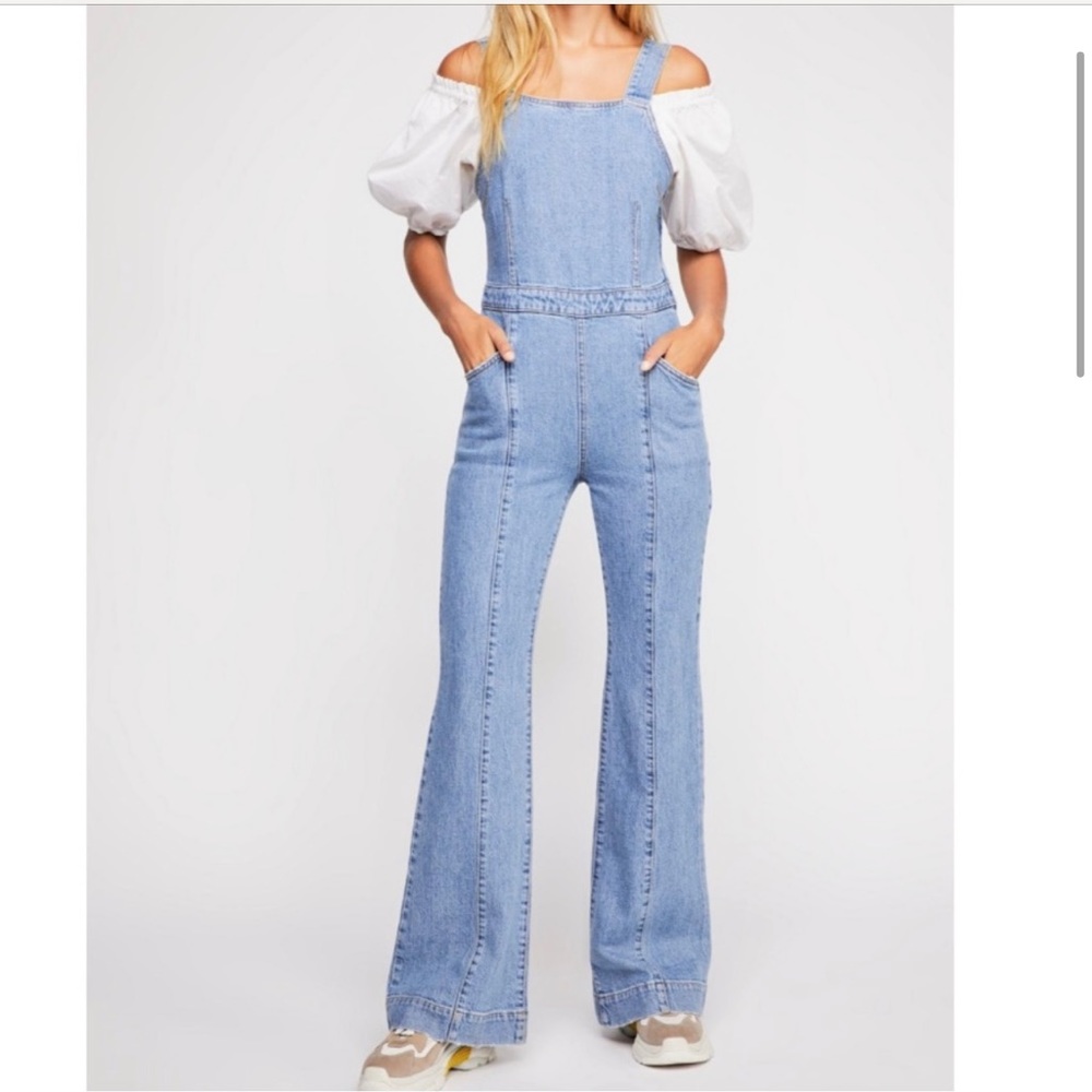 Free People Aurora One-Piece Jumpsuit Overalls
